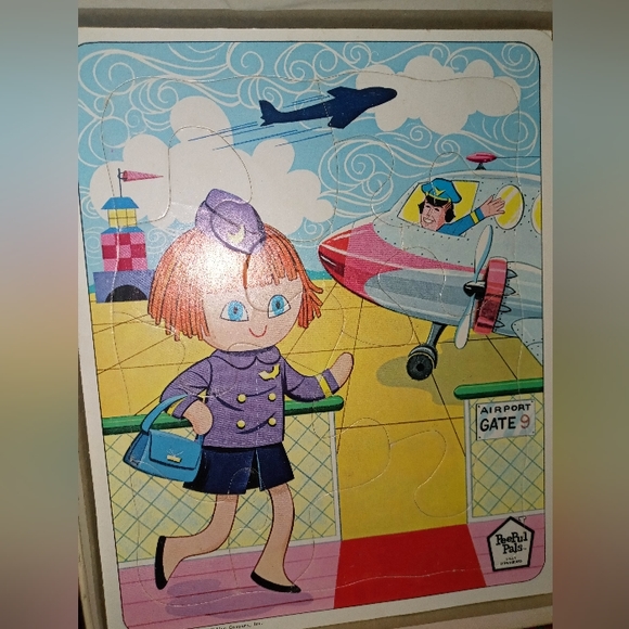 Whitman PeePul Pals 9- Puzzles -1967 - Picture 6 of 11